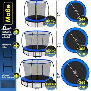 Kesser® Trampolin | TÜV Rheinland GS Zertifiziert | Kindertrampolin 366 cm | inkl. Sicherheitsnetz
Kesser® Trampolin | D8d980b5 633f 4f8c 8648 01363f5b7eee. CR0,0,600,600 PT0 SX300 V1