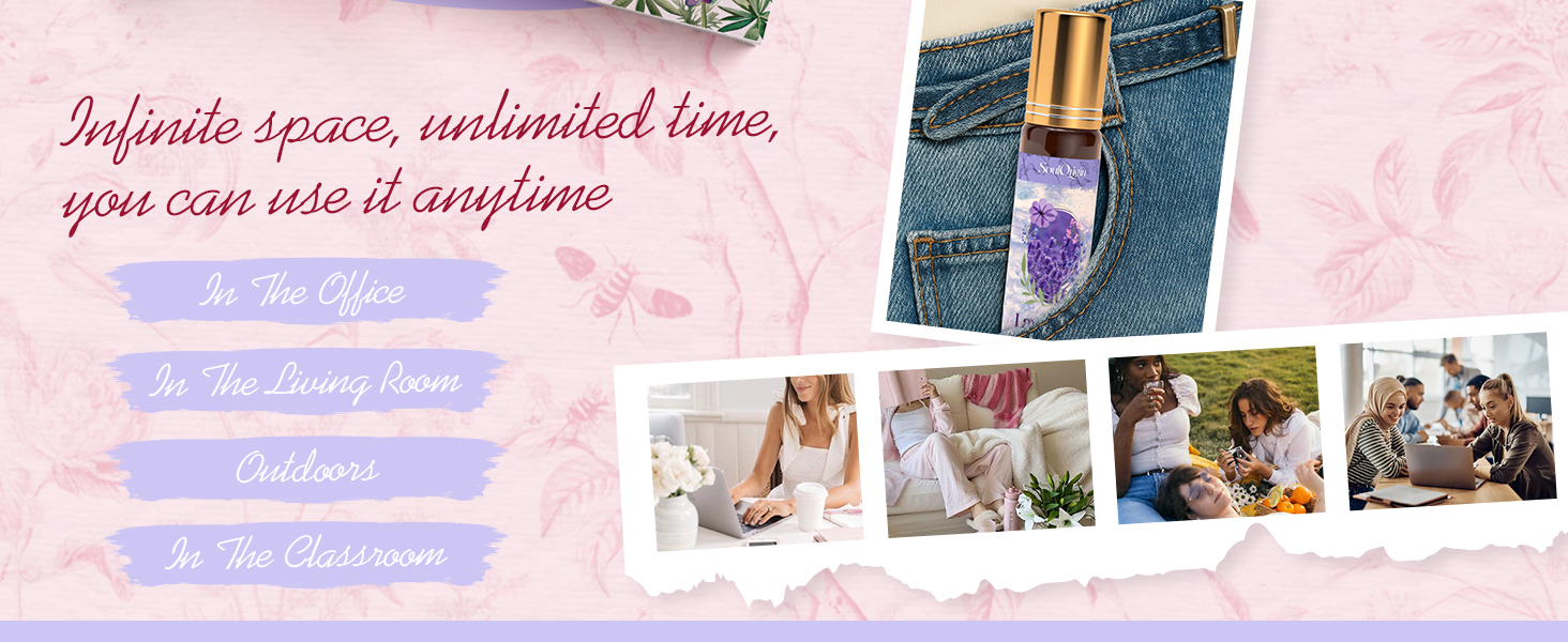 essential oil roll on set