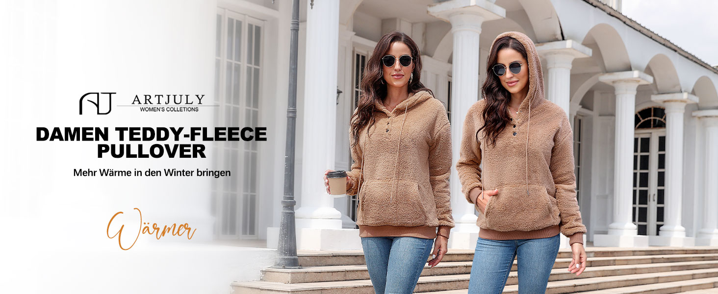 teddy pullover damen