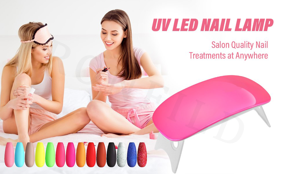 Pocket Size Nail Dryer Portable Nail Polish Dryer Curing Light, Gel Based Nail Polish Dryer