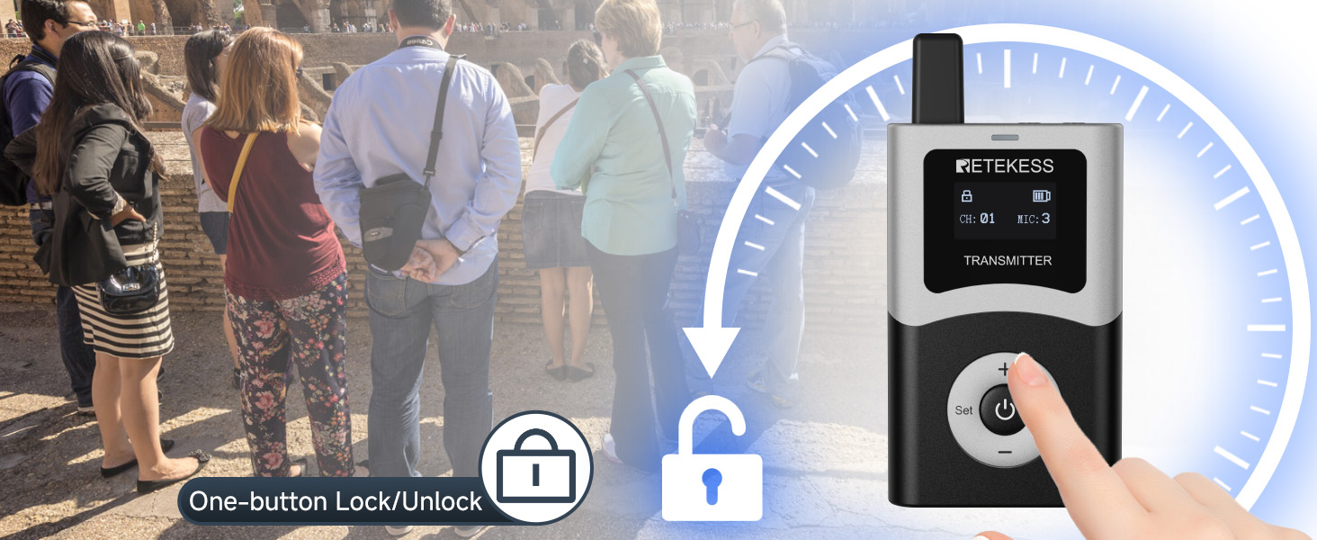 One-button Lock/Unlock