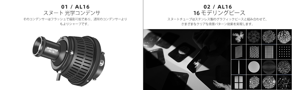 Amazon | AMBITFUL AL-16 光学スポットライトビームライター