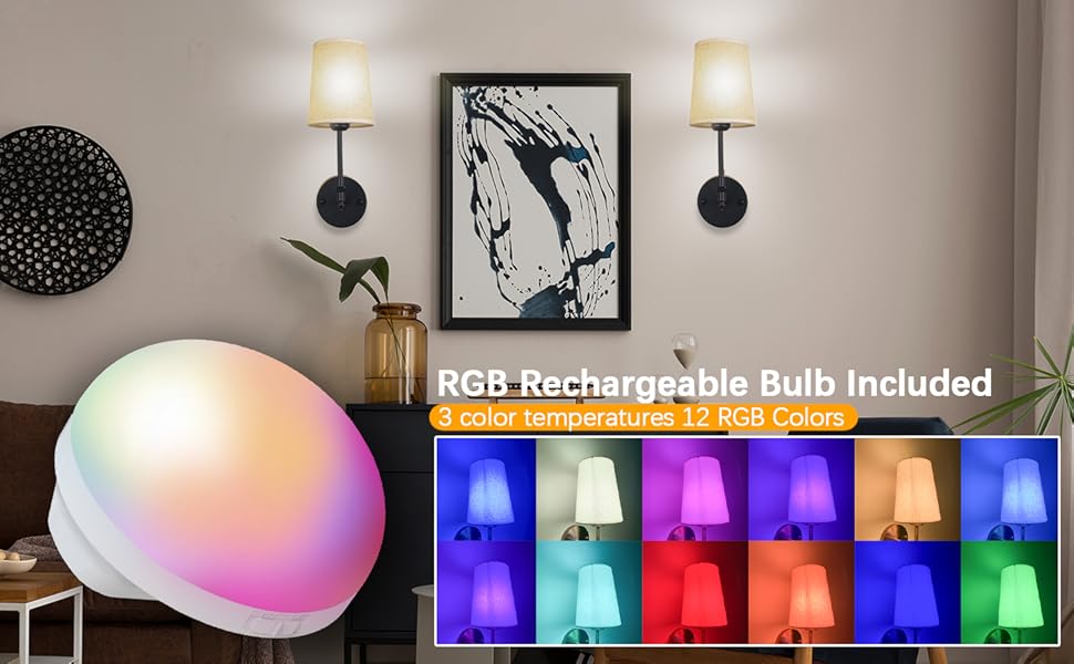 battery operated wall sconces