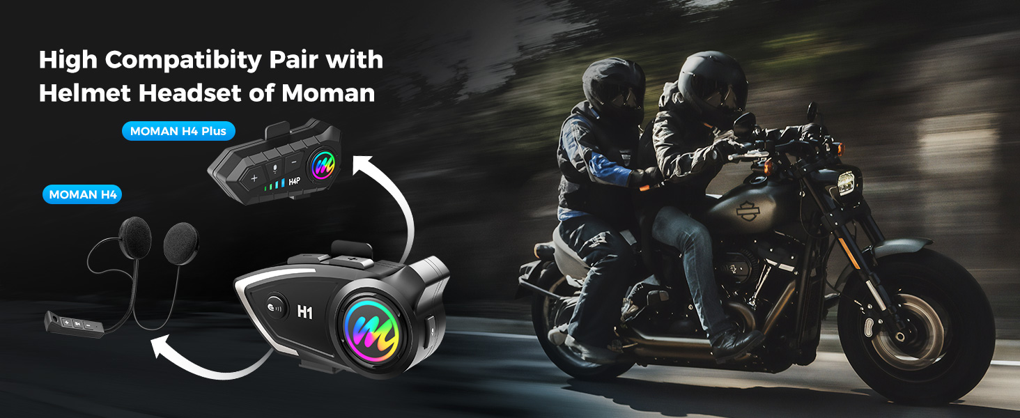 Motorbike Intercom Headset