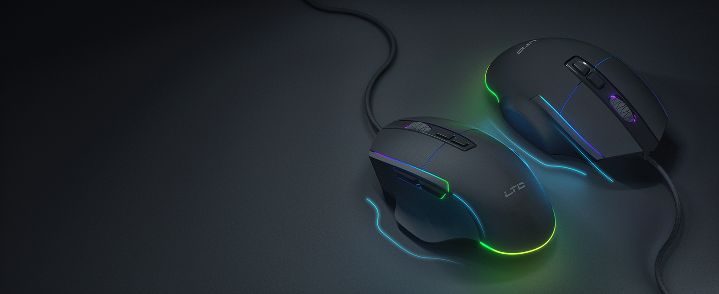 Ergonomic Shape with thumb rest and side support