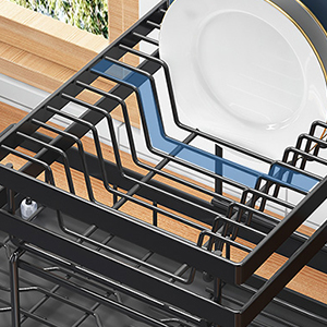 dish racks with drainboard utensil holder for counter Plate Stand