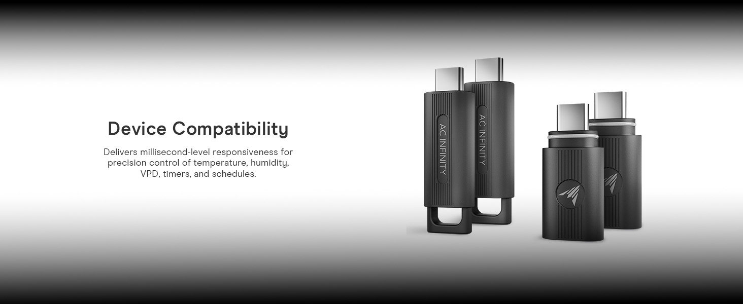 AC Infinity UIS Wireless Transmitter and Receiver, Replaces Wired Connector Cords, 2.4 Ghz Remote