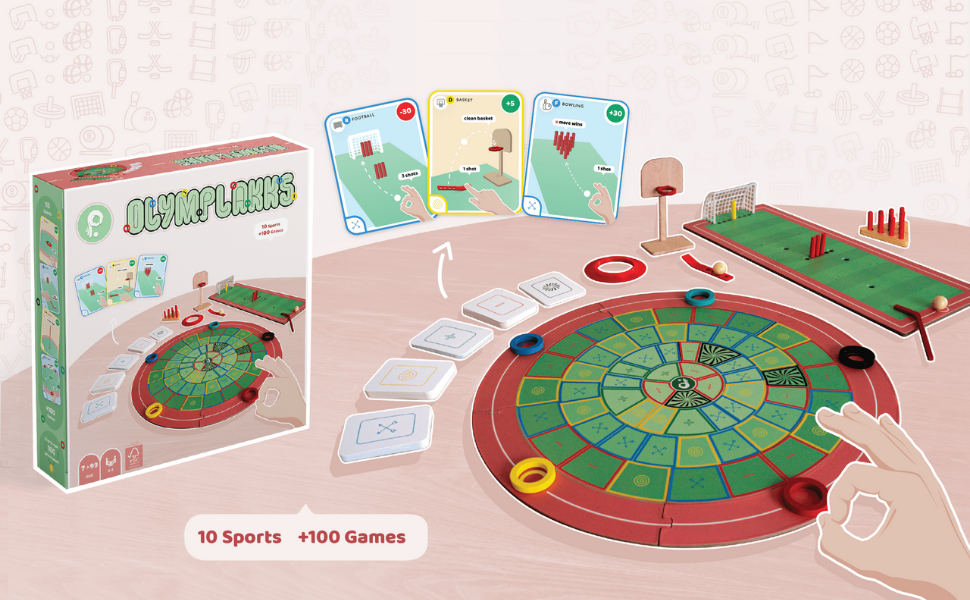 Portada Olymplakks Juego Multideporte