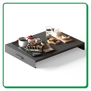 Forestchill Stove Top Cover, Heavy Duty Metal Gas Stove Cover Board with Handle, 30"L x 22"W x 3"H Noodle Board for Cooktop, Gas/Electric Stove, Expanding Kitchen Space & Easy to Clean 15 creat more space