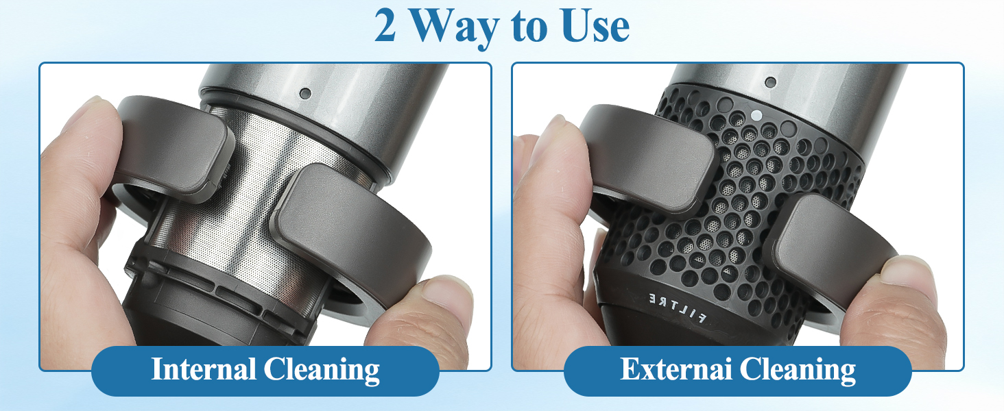 clean brush for airwrap attachment