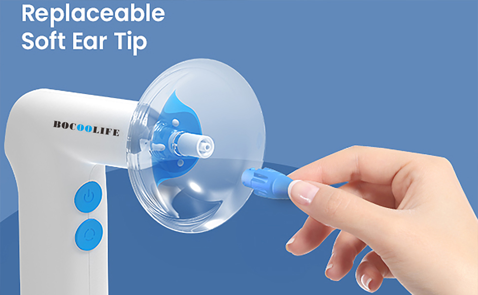 BOCOOLIFE Electric Ears Cleaner Replacement Ear Tip 30pcs
