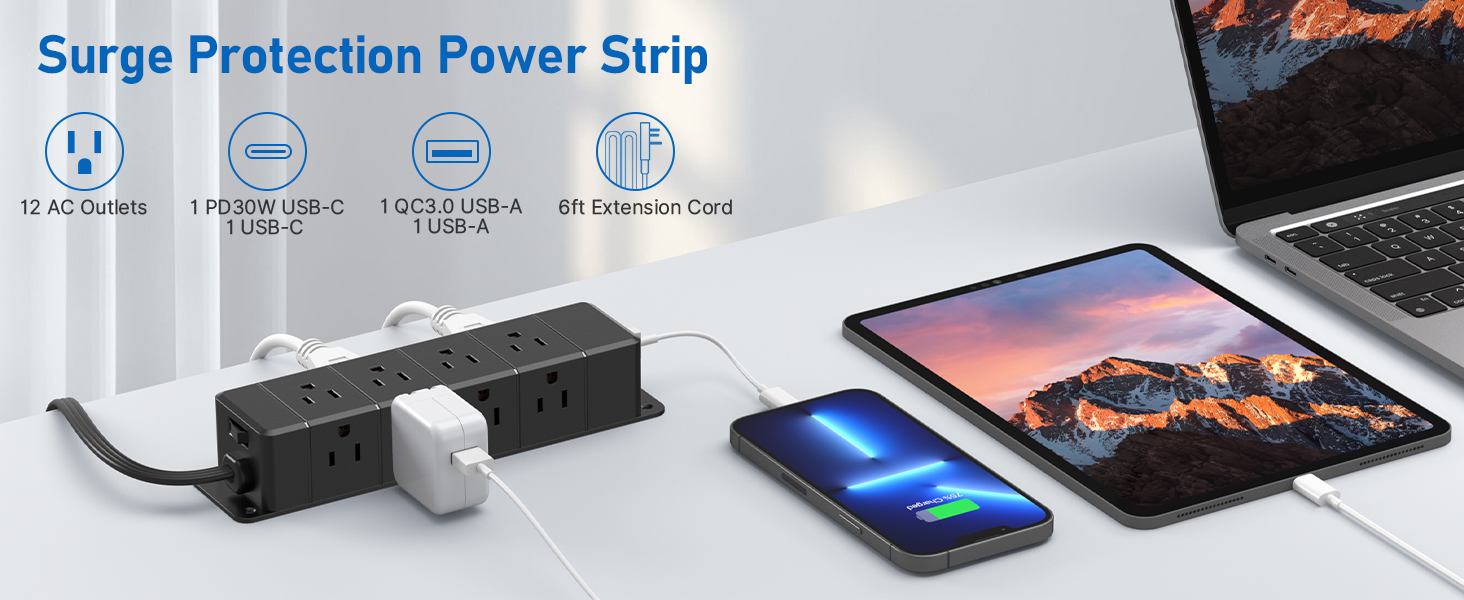 surge protection power strip
