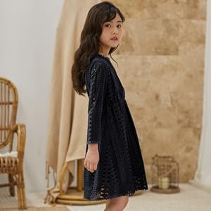フォーマルワンピース120サイズ Amazon | [Weileenice] 子供 女の子 長袖 ワンピース 秋 冬 120