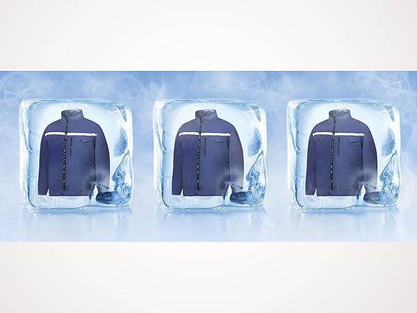 Amazon | [Hon&Guan] ファン付き作業服 長袖【2024年新型 28V超