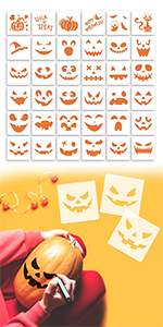 Halloween Drawing Stencils
