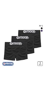 Amazon | アウトドア プロダクツ 成型 ボクサーパンツ 3枚セット