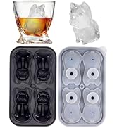 French Bulldog Ice Cube Molds, 2-Pack 2.5