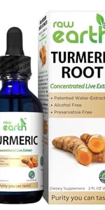 Turmeric Root Curcumin Extract - Raw Earth