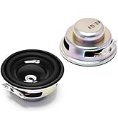 Gikfun 4Ohm 40mm Diameter 3W Full Range Audio Speaker Stereo Woofer Loudspeaker for Arduino (Pack...