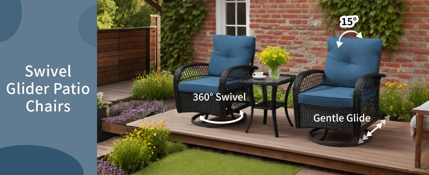 outdoor swivel rocker patio chairs