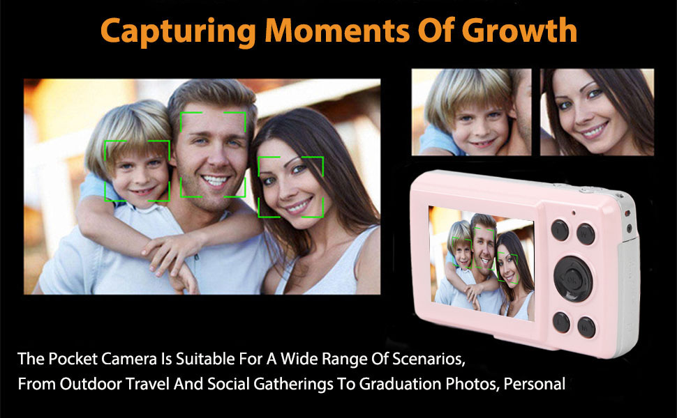 2.4 dans Tragbare Kamera 16x Digitor Zoom 1080p 16MP