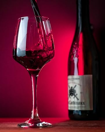 Homie Florence Collection Large Red Wine Glasses