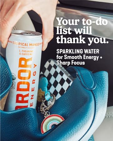 sparkling water for smooth energy and sharp focus