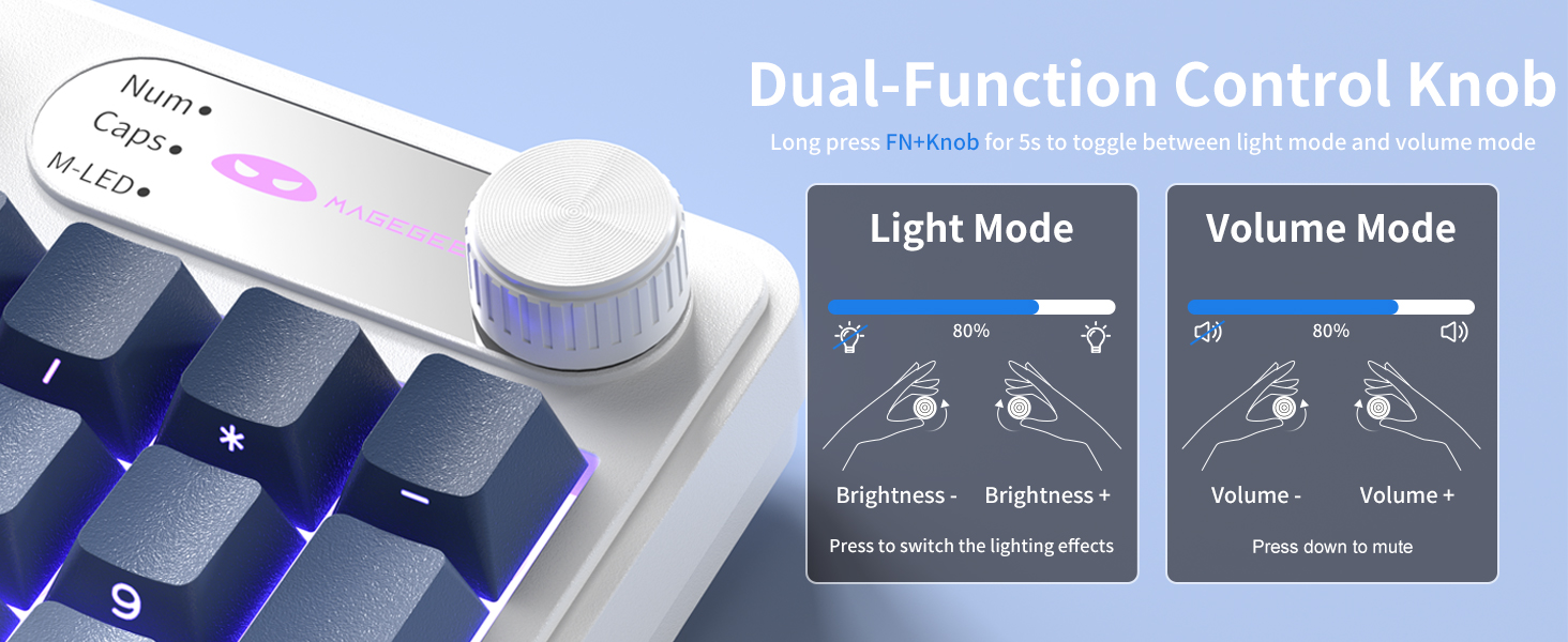 Dual-Function Control Knob