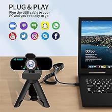 plug & play usb webcam