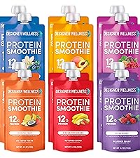 Designer Wellness Fruit Protein Smoothies Mixed Variety 12 Count