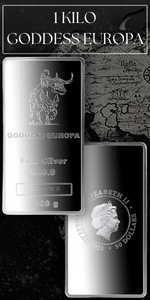 1 kilo Goddess Europa Coin