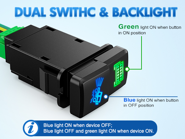 switchライト Pod Lights Rocker Switch - XTC Power Products