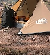 camppal 1 Person Tent for Camping Hiking Mountain Hunting Backpacking Tents 4 Season Resistance t...