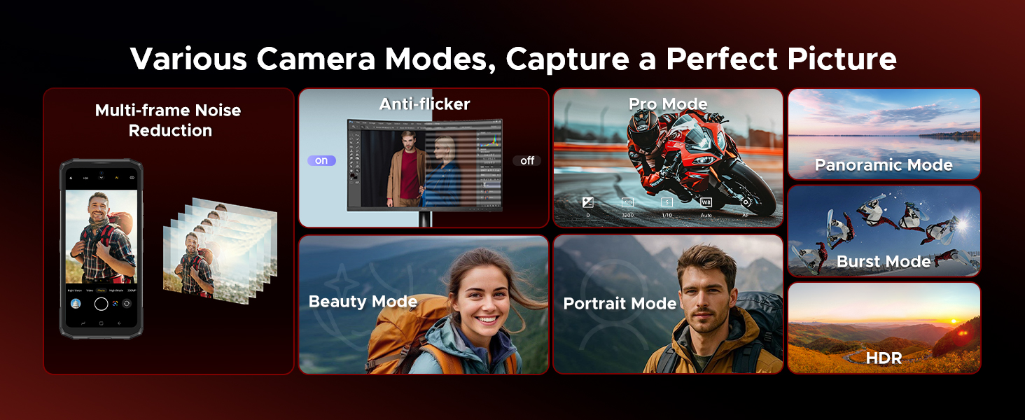 Various Camera Modes