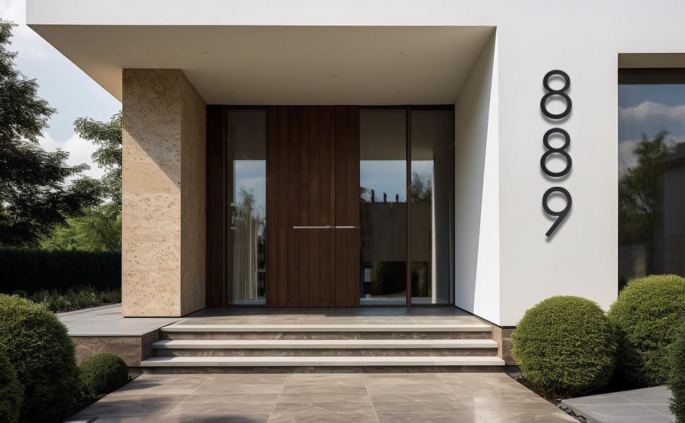 12 Inch Address Numbers For House, Floating House Numbers