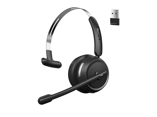 Amazon.com: LEVN Wireless Headset with Microphone & Mute