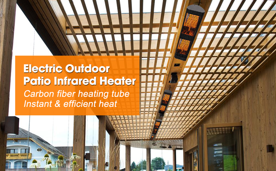 thermomate Infrared Heater, Carbon Fiber Heating for