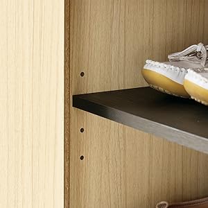 Amazon｜白井産業 下駄箱 シューズボックス 玄関収納 木製 追加