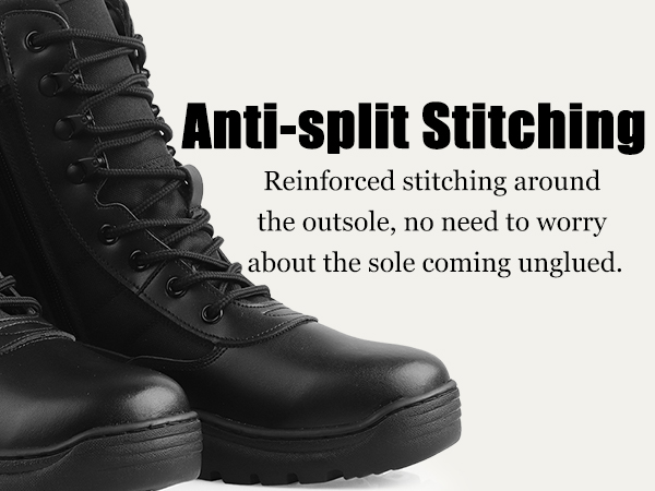 シ*S様 ⭐︎明日は予定入れないよう。　コブラ　新古　デカ目Ｌcobra 吸水速 Amazon.com: QUNLON Men's Tactical Military Boots Side Zipper
