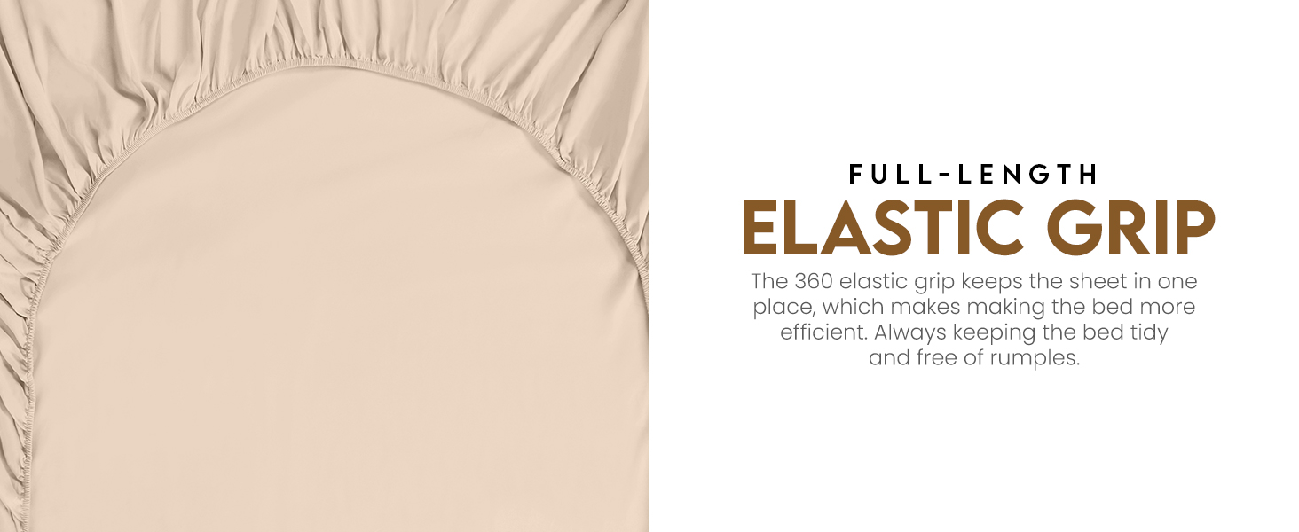 Fitted Sheet with all around elastic