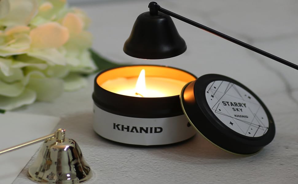 DXIA Candle Snuffer, Candle Extinguisher, Stainless Steel Candle