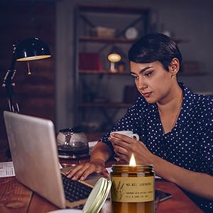 relaxation stress relief candles