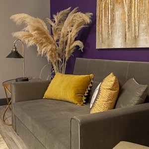 Honeypot - Viva - Small Pull Out Single Sofa Bed - Convertible Sleeper Foldable Lounger Armchair - Fabric (Armchair Sofabed, Grey) 18 sofa bed couch grey black corner leather velvet storage living room honeypot furniture