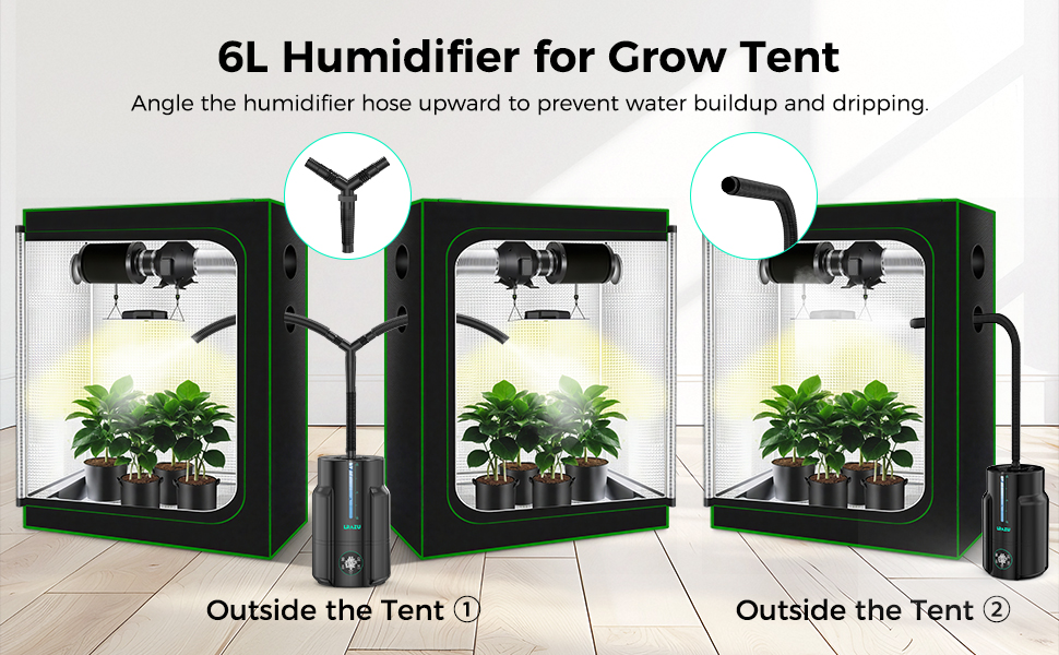 6L humidifier for grow tent