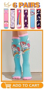 girls knee high socks