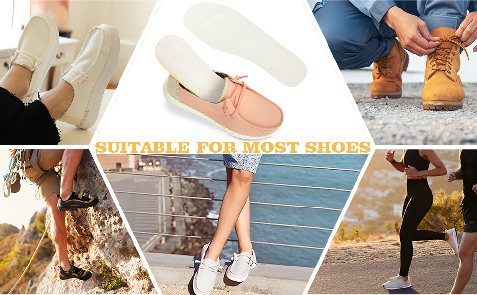 suitable for most shoes