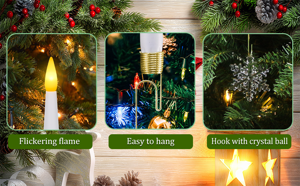 Christmas Tree Candles