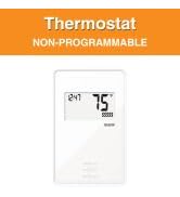 Schluter Ditra-Heat-E-R Non-Programmable Digital Thermostat with Indicator Light and a Floor Sens...
