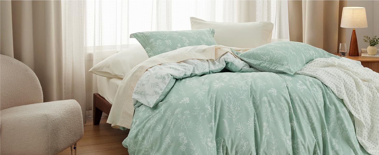 botanical duvet cover