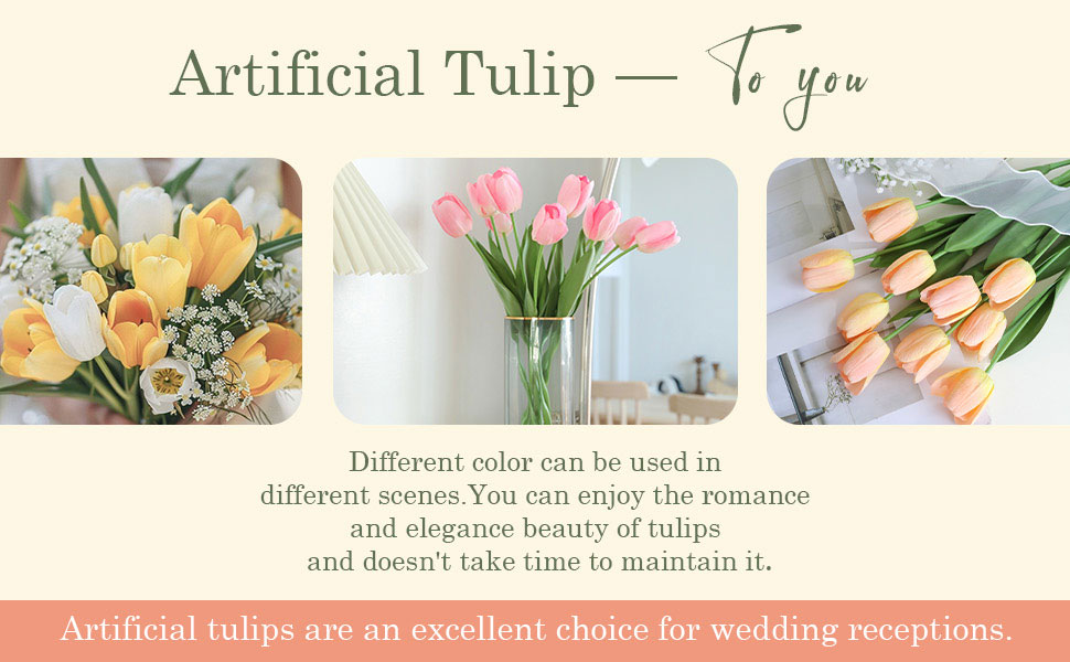 artificial tulips fake flowers